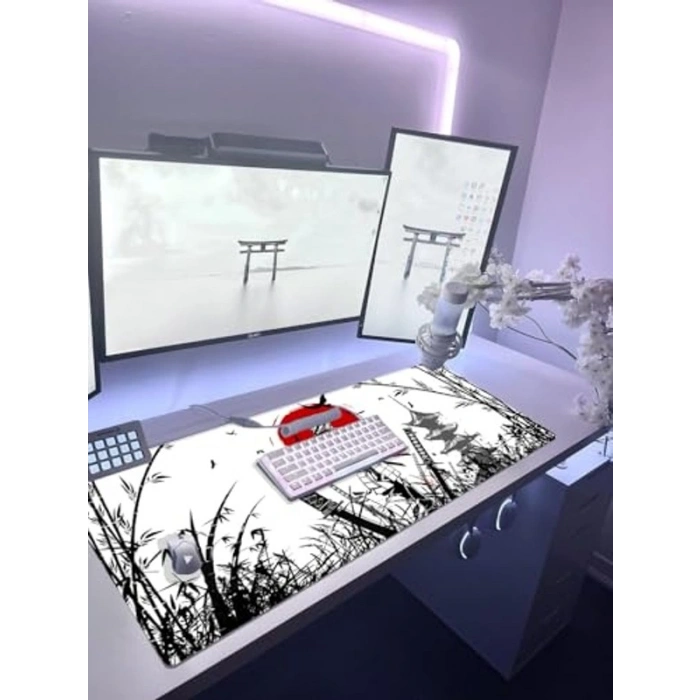 Büyük Dikişli Oyuncu Mouse Pad, 70x30 cm Boyutunda