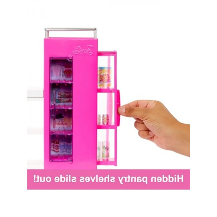 Büyük Kiler Oyun Seti, Barbie ile Eğlenceli Mutfak Deneyimi