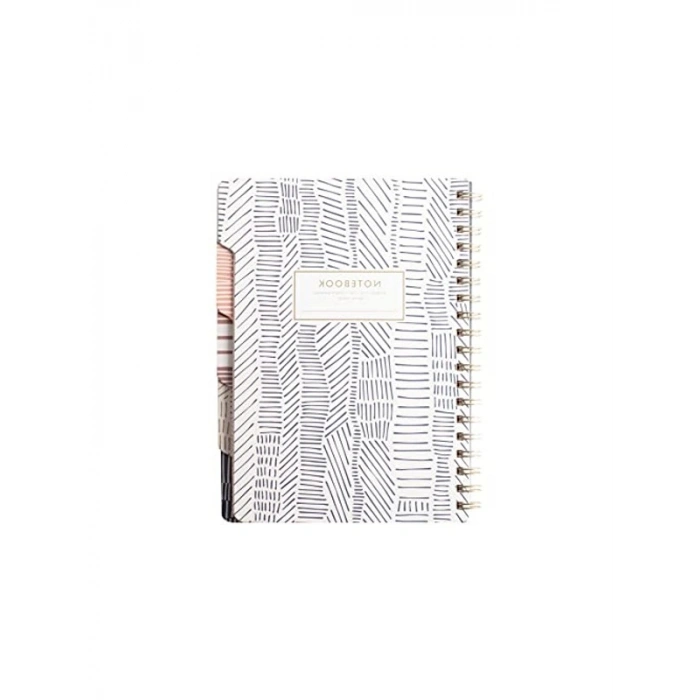 Büyük Sekmeli Defter - Esnek Ciltsiz Kapak, Çok Renkli