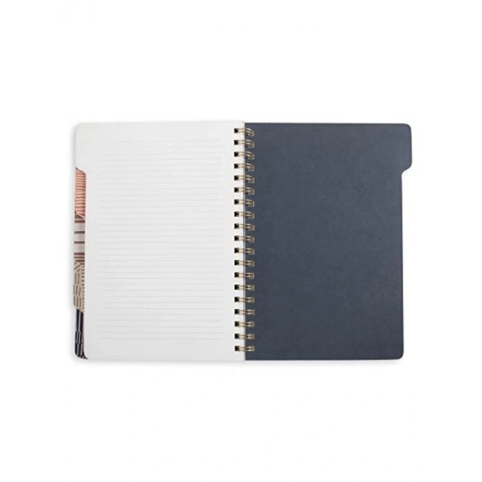 Büyük Sekmeli Defter - Esnek Ciltsiz Kapak, Çok Renkli