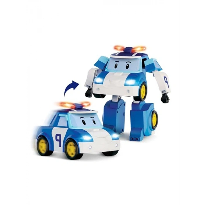 Büyük Sesli ve Işıklı Transforming Robot Oyuncak, Eğlenceli Aksiyon