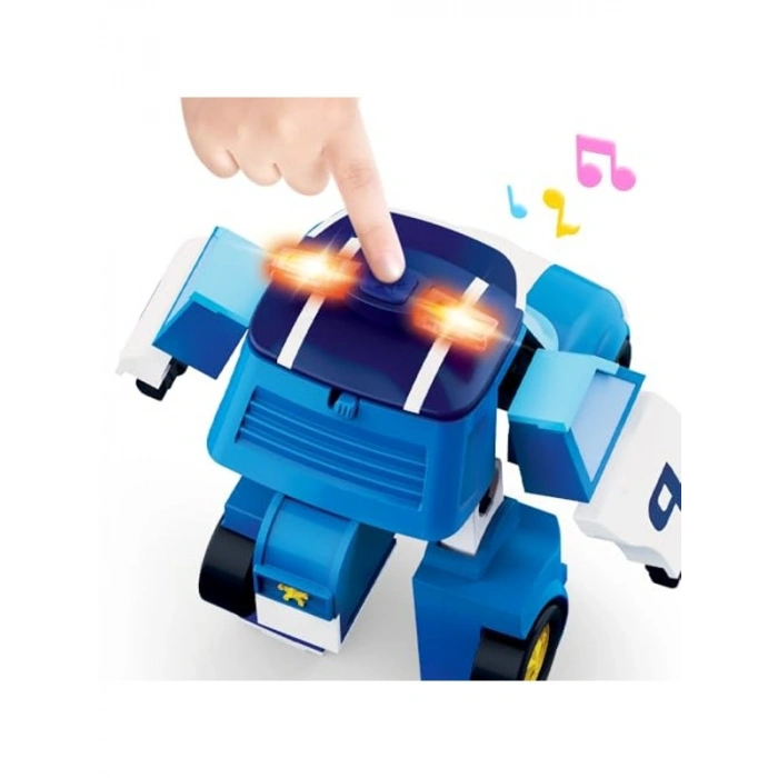 Büyük Sesli ve Işıklı Transforming Robot Oyuncak, Eğlenceli Aksiyon