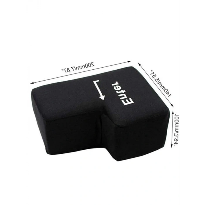 Büyük Yastıklı Enter Tuşu - USB, Ergonomik Tasarım