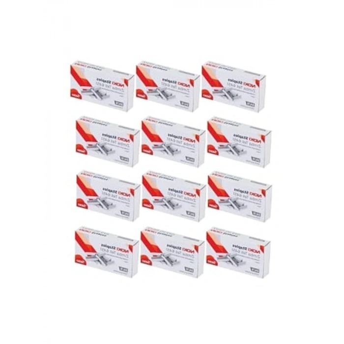 Büyük Zımba Teli No:24/6, 1000li Paket, 12 Adet