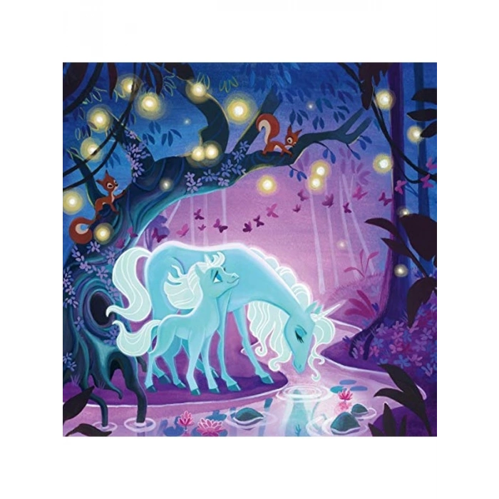 Büyülü Karakterler Puzzle Seti, 3x49 Parça ile Eğlenceli