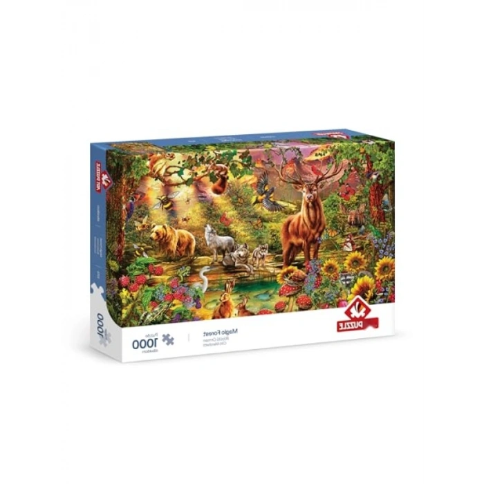 Büyülü Orman Temalı 1000 Parça Puzzle