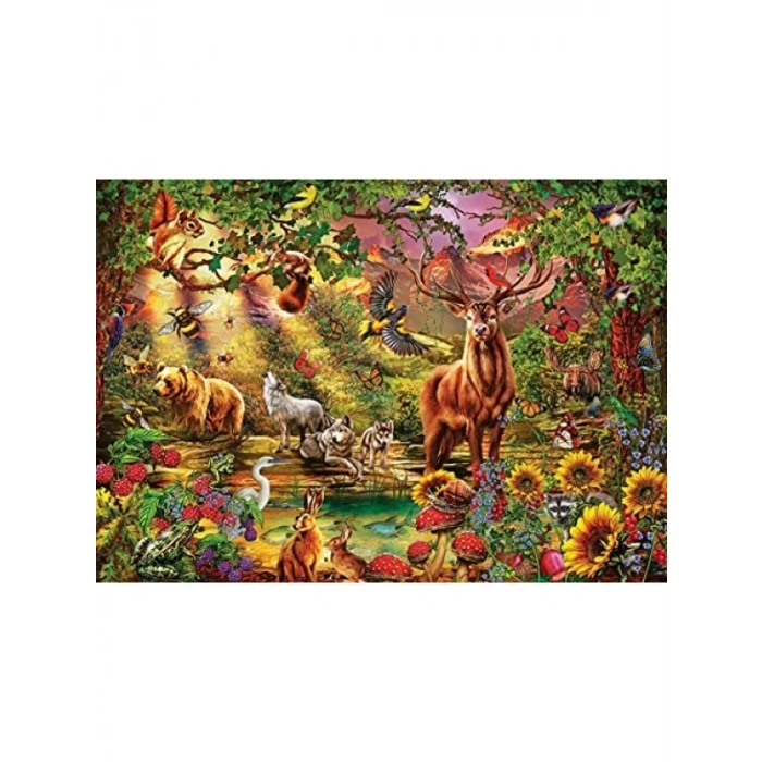 Büyülü Orman Temalı 1000 Parça Puzzle