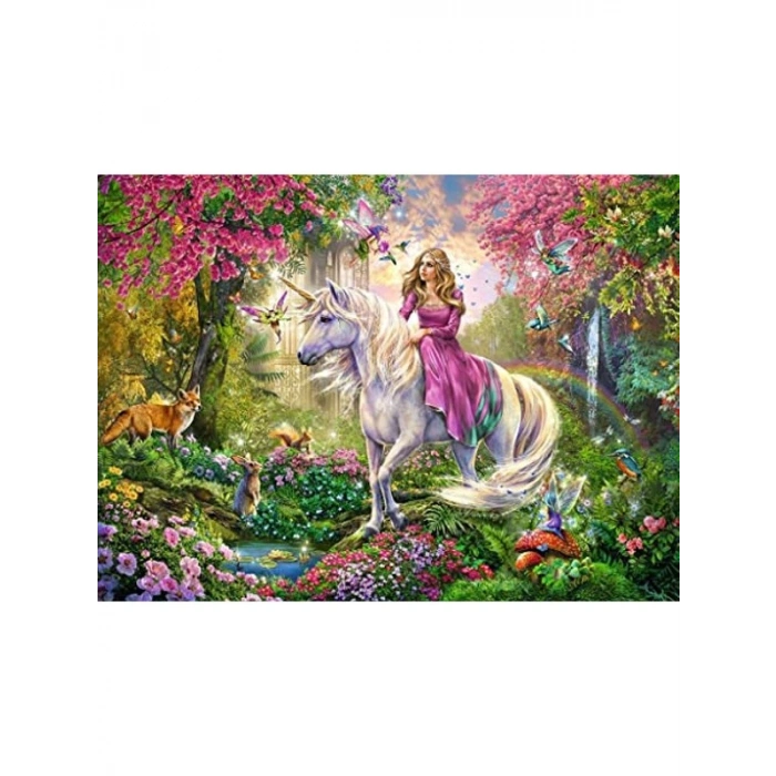 Büyülü Yolculuk Puzzle, 100 Parça Eğlenceli Aktivite