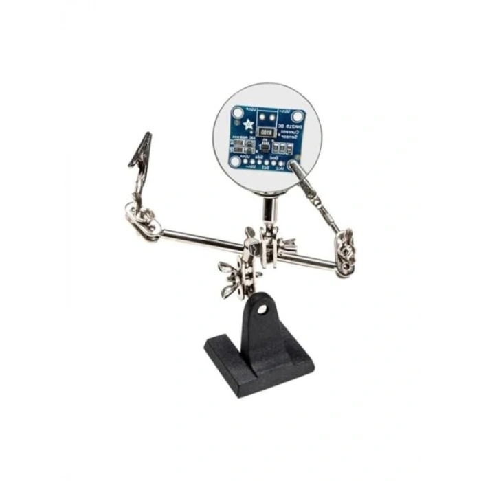 Büyüteçli Kart Tutucu ve Havya Sehpası