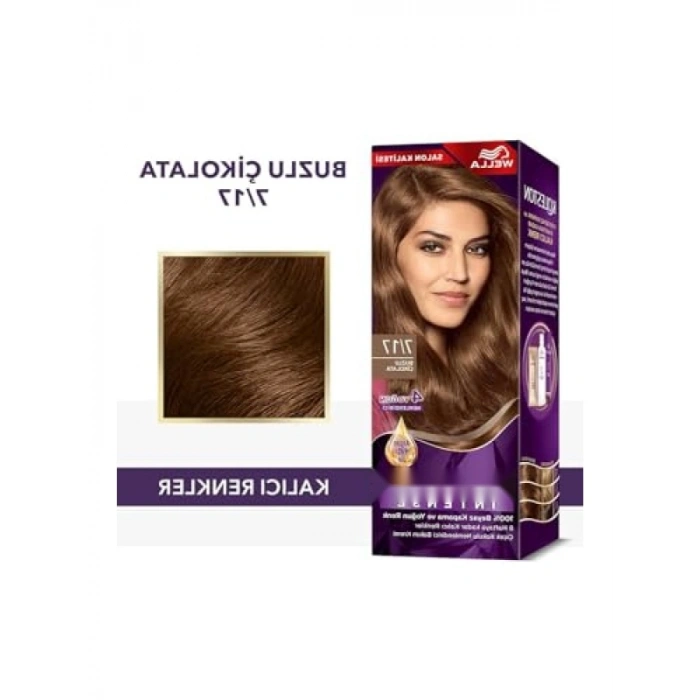 Buzlu Çikolata Renkli Saç Boyası