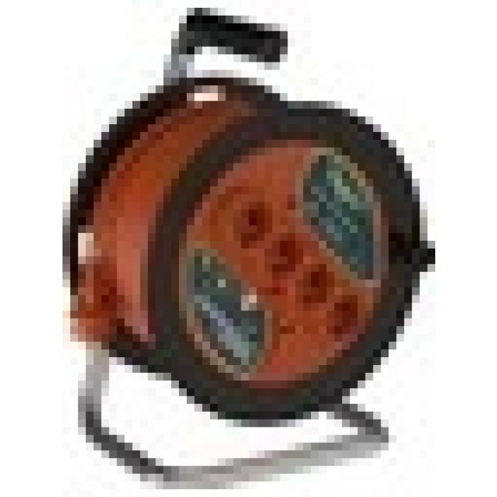 Bylion Bylıon Makaralı Uzatma Kablosu 3*1.5mm² 20 Mt. Turuncu Kablo - Işıklı