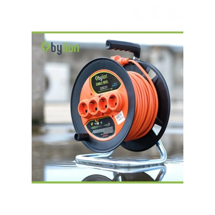 Bylion Makaralı Seyyar Uzatma Kablosu 3*2.5Mm² 20 Mt.
