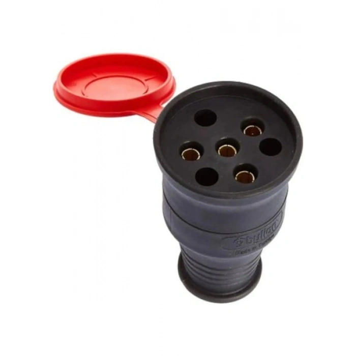 Bylion Trfz. Kauçuk Düz (Dişi) Fiş 3X25A
