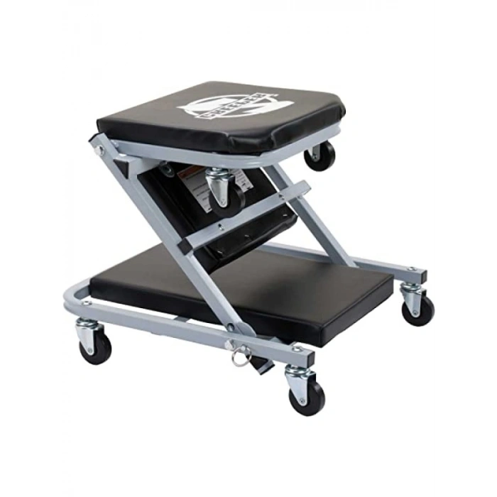 C-2036D Gri Z-Creeper Koltuk - 91,44 cm, Siyah