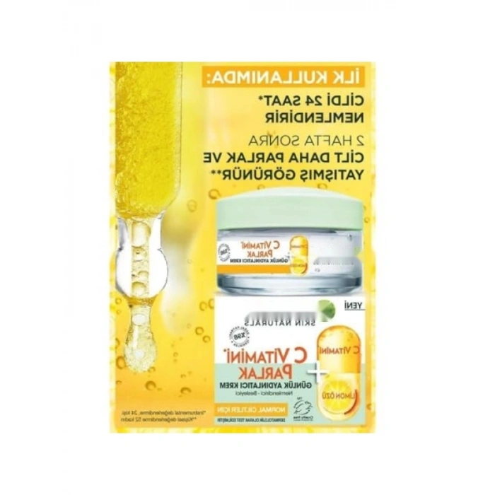 C Vitamini Aydınlatıcı Nemlendirici Krem - 50 ml