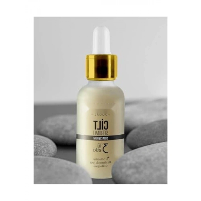 C vitamini, Hyaluronik Asit ve Kolajen İçeren Etkili Cilt Serumu