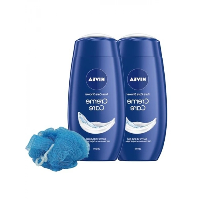 C Vitamini İçeren Duş Jeli ve Banyo Lifi Seti, 250 ml