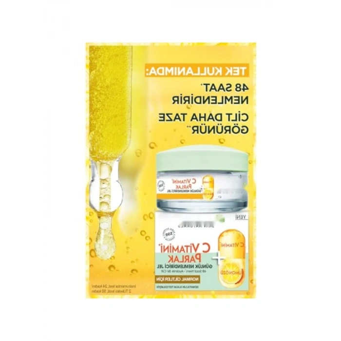 C Vitamini İçeren Parlak Günlük Nemlendirici Jel 50 ml