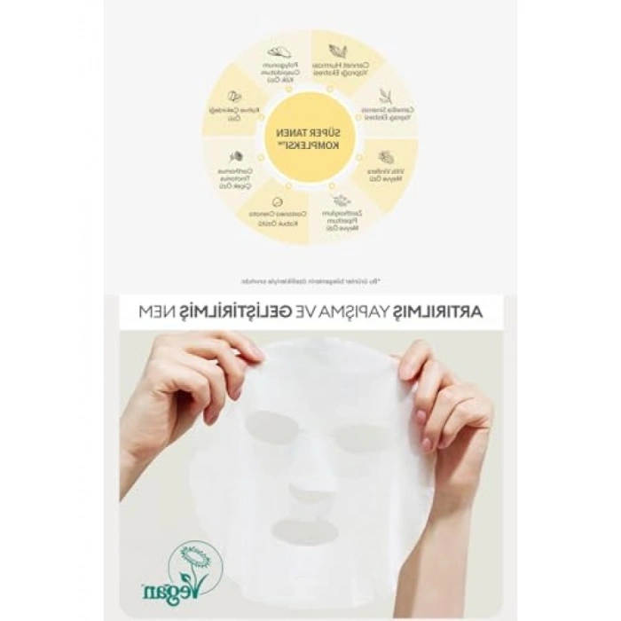 C Vitamini İçerikli Leke Karşıtı Günlük Maske - 30 Adet