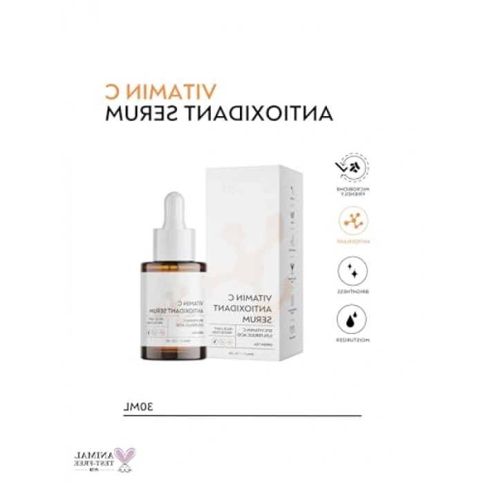 C Vitamini ve Ferulik Asit İçeren Aydınlatıcı Serum (30 ml)