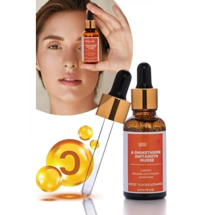 C Vitamini ve Hyaluronik Asit İçeren 2li Serum Seti