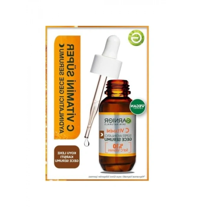 C Vitamini ve Hyaluronik Asitli Gece Serumu