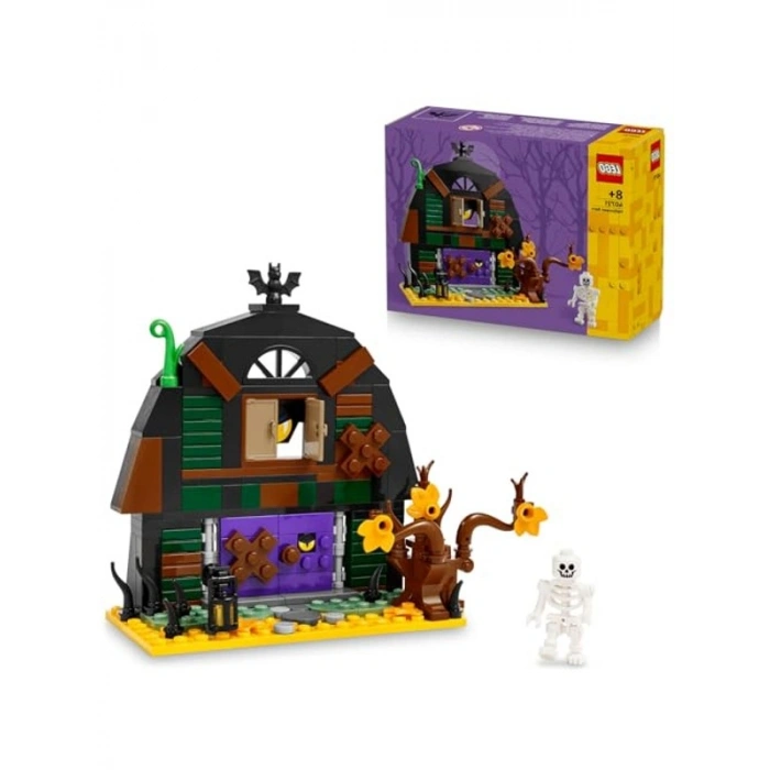 Cadılar Bayramı Temalı İskelet Minifigürlü Yapım Seti