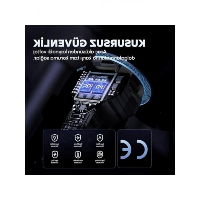 Çakmaklık Tipi Araç Şarj Aleti, USB ve Type-C Girişli Set, 38W