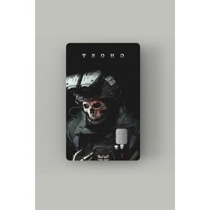 Call Of Duty Ghost Kredi Kartı Sticker Kaplama