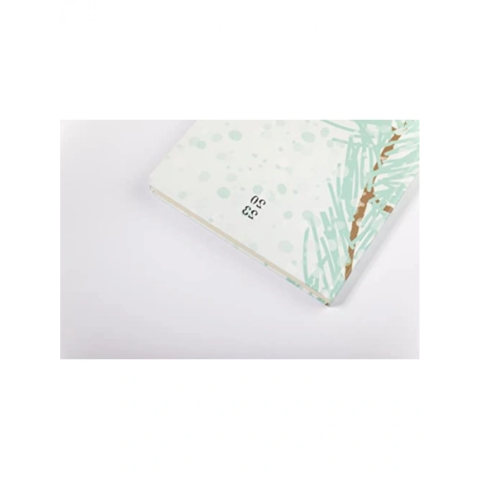 Çam Ağacı Desenli 2023 Haftalık Ajanda, 128 Yaprak