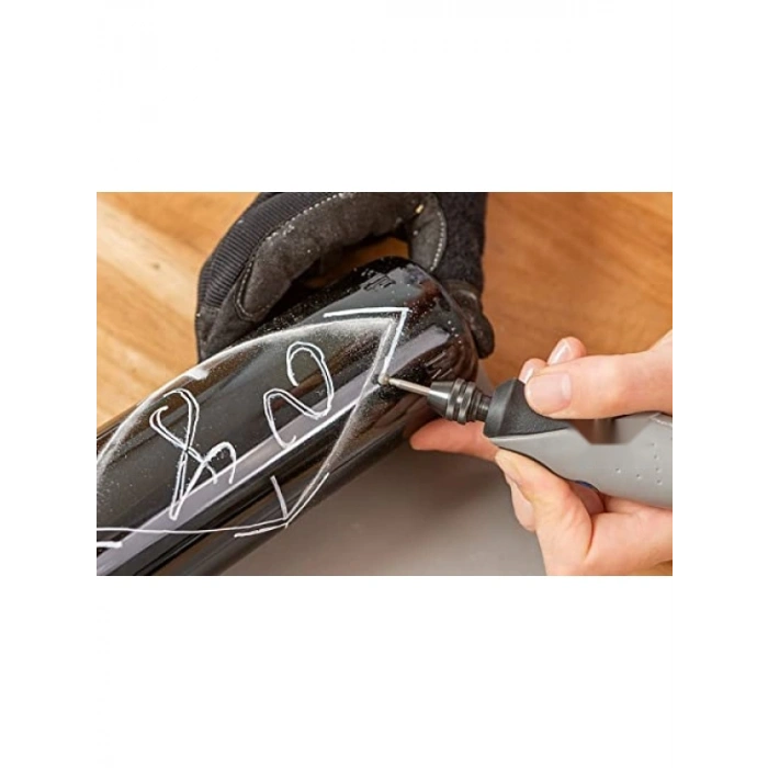 Cam Gravürleme Seti - 8 Parça Aksesuar ile Çok Amaçlı Kullanım