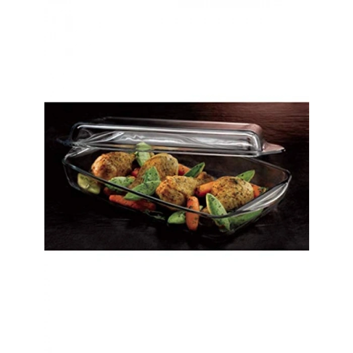 Cam Kapaklı Borcam Tencere Seti