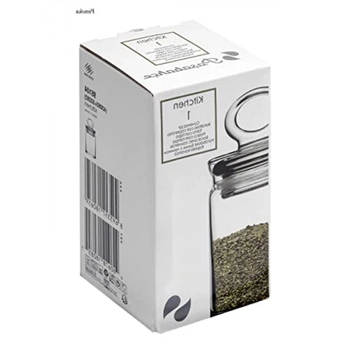 Cam Kapaklı Silikon Contalı 240 cc Mutfak Kavanozu