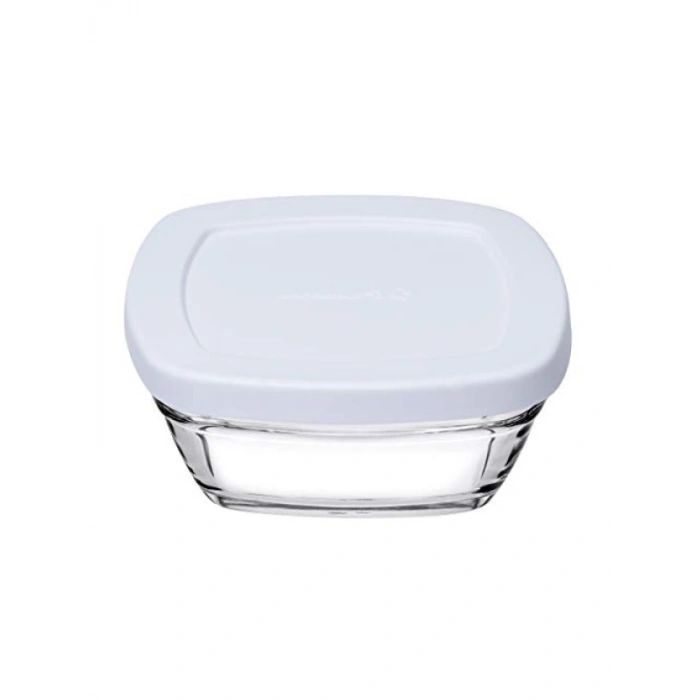 Cam Saklama Kabı Seti - 4 Parça, Plastik Kapaklı, 310 cc