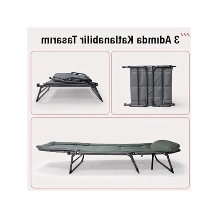 Campfit 5 Kademeli Kampet - Kamp Yatağı - Şezlong