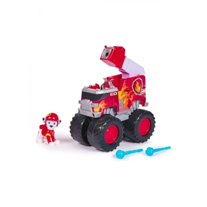 Canavar Kamyon ve İtfaiye Figürü Seti