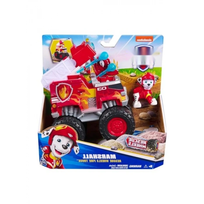 Canavar Kamyon ve İtfaiye Figürü Seti