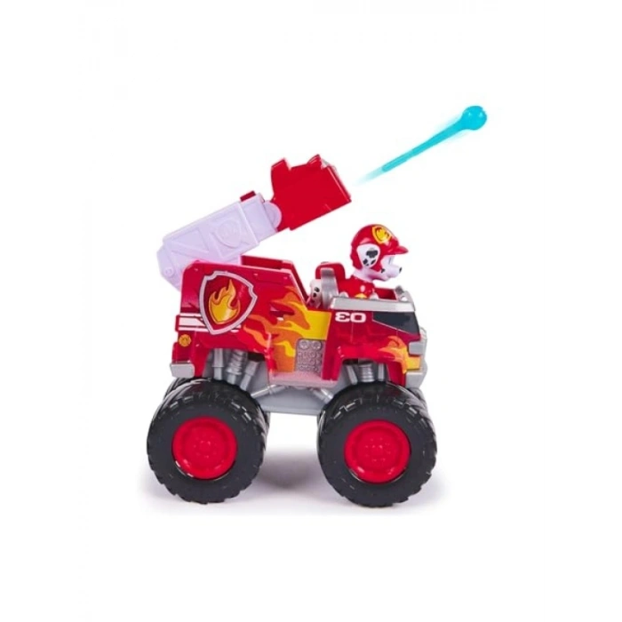 Canavar Kamyon ve İtfaiye Figürü Seti