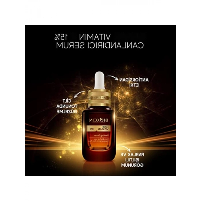 Canlandırıcı Cilt Serumu - %15 Ester C Vitamini, 30 ml