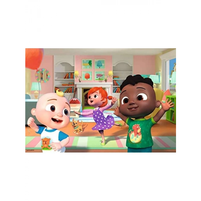 Canlı Renklerde 12 Parça Puzzle Seti