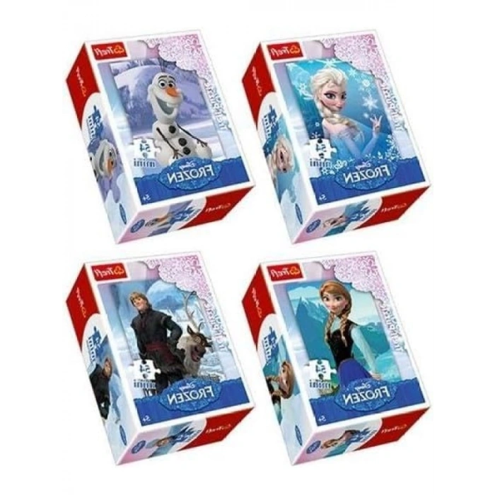 Canlı Renklerle 54 Parça Mini Puzzle