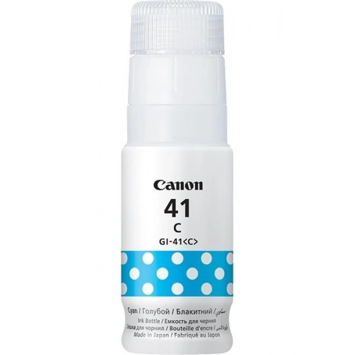 Canon GI-41 C Orijinal Cam Göbeği (Mavi) Mürekkep Kartuşu