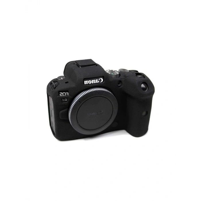 ,(Canon R6/R6II) İçin Koruyucu Silikon Kılıf (Siyah)