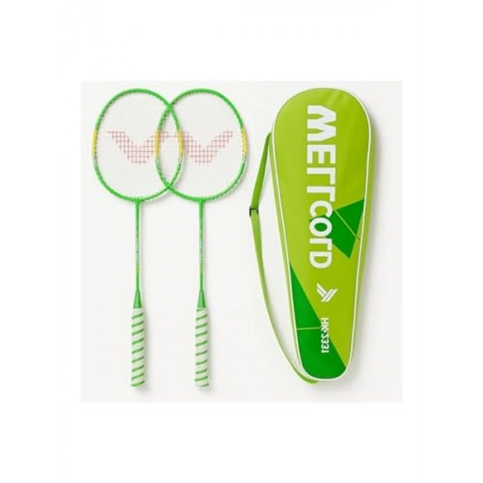 Çantalı Badminton Raket Seti, 2 Raket, Profesyonel Kullanım
