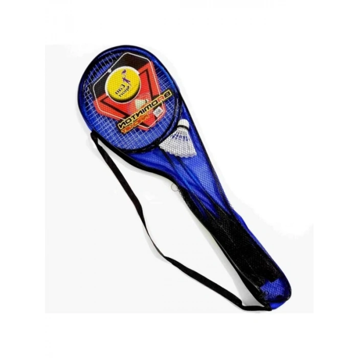 Çantalı Badminton Seti - 2 Raket ve 1 Top ile Eğlence