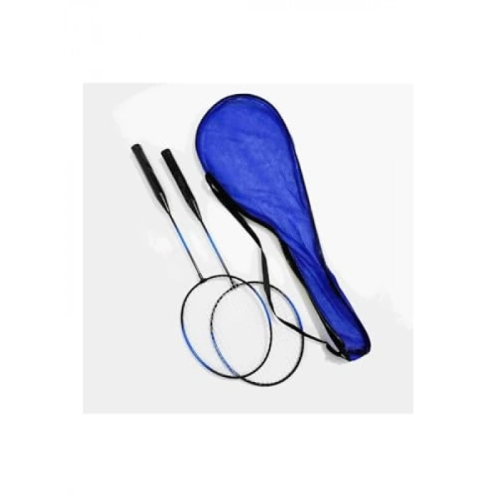 Çantalı Badminton Seti - 2 Raket ve 1 Top ile Eğlence