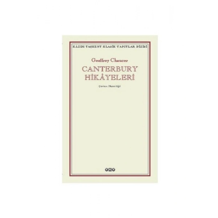Canterbury Hikayeleri - Geoffrey Chaucer