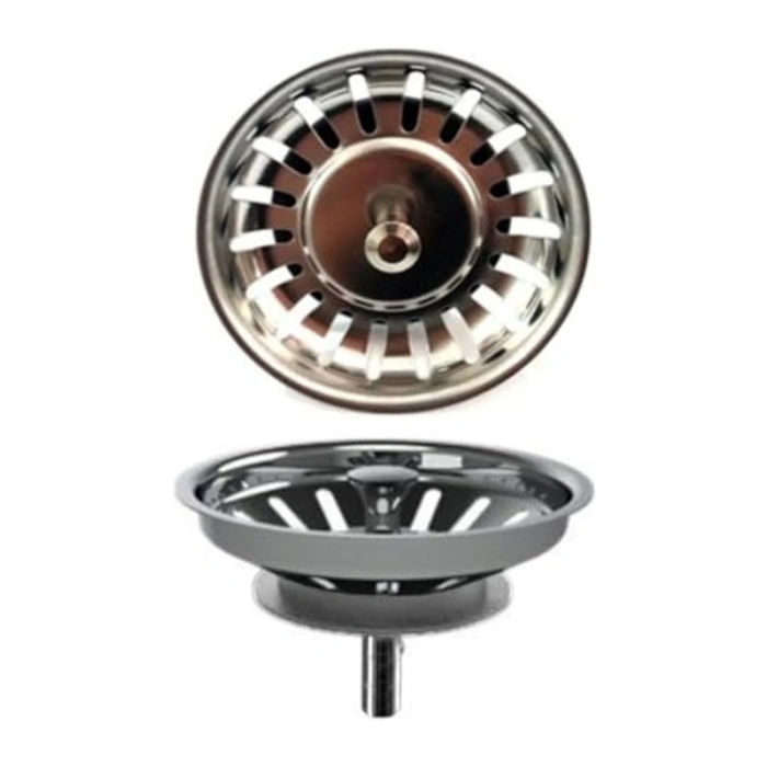 Çapı 8 cm Mutfak Gider Süzgeci, Lavabo Kullanımına Uygun Tasarım