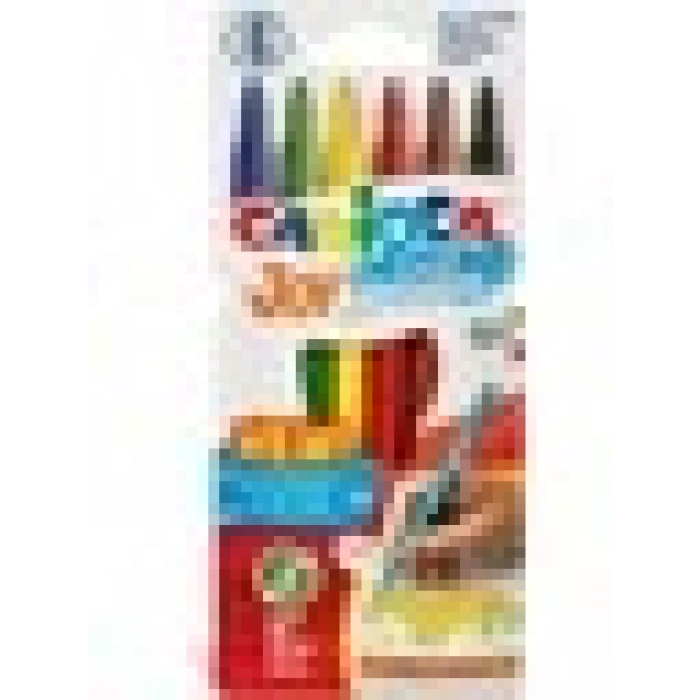 Carioca 40613 Joy Süper Yıkanabilir Keçeli Boya Kalemi 6lı