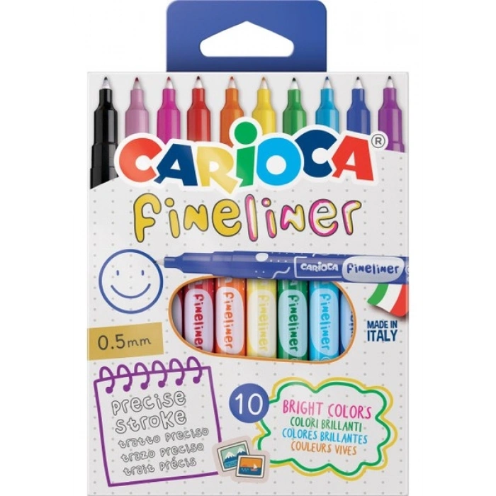 Carioca Fineliner 10lu